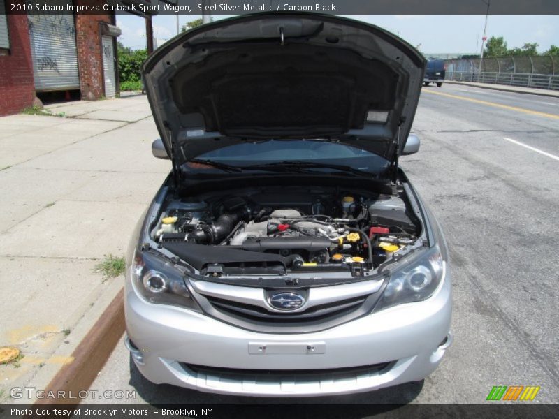 Steel Silver Metallic / Carbon Black 2010 Subaru Impreza Outback Sport Wagon