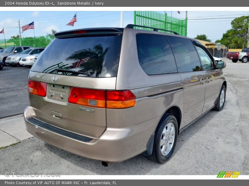 Sandstone Metallic / Ivory 2004 Honda Odyssey EX-L