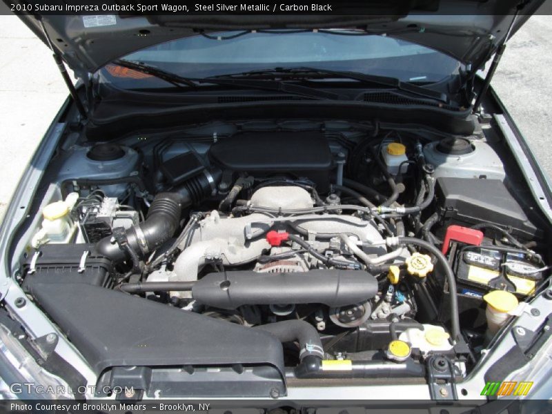 Steel Silver Metallic / Carbon Black 2010 Subaru Impreza Outback Sport Wagon