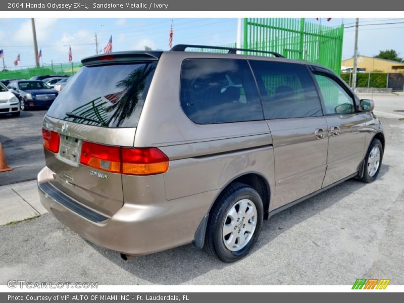 Sandstone Metallic / Ivory 2004 Honda Odyssey EX-L