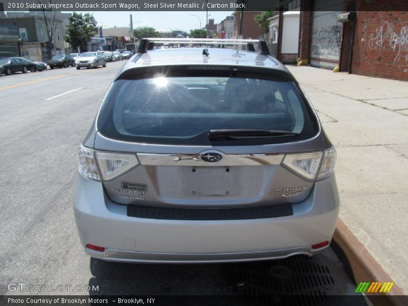 Steel Silver Metallic / Carbon Black 2010 Subaru Impreza Outback Sport Wagon