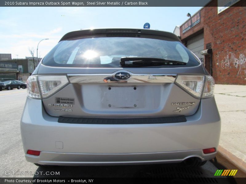 Steel Silver Metallic / Carbon Black 2010 Subaru Impreza Outback Sport Wagon