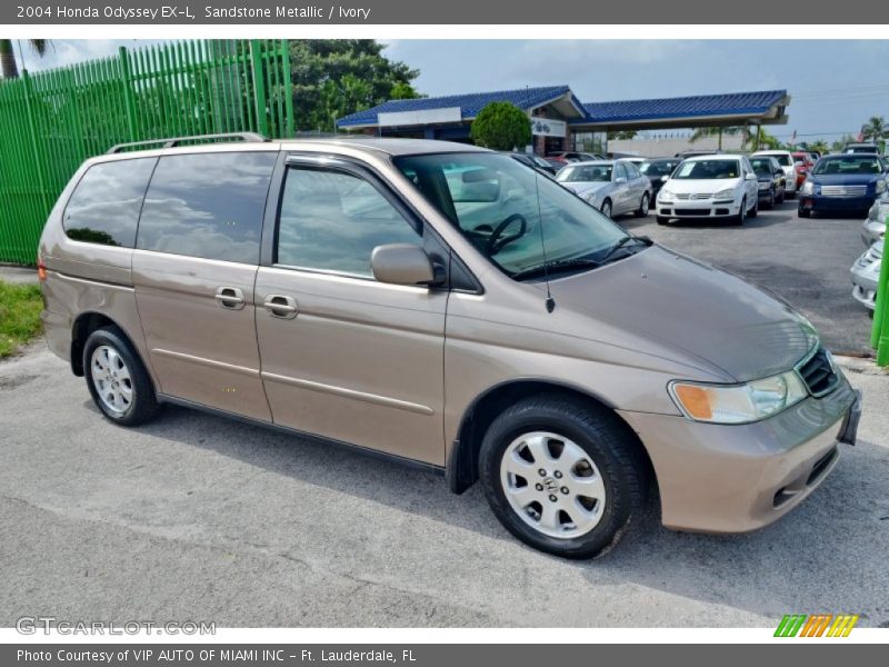 Sandstone Metallic / Ivory 2004 Honda Odyssey EX-L