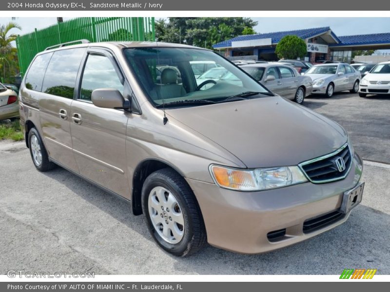 Sandstone Metallic / Ivory 2004 Honda Odyssey EX-L