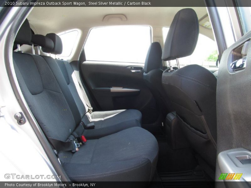 Steel Silver Metallic / Carbon Black 2010 Subaru Impreza Outback Sport Wagon