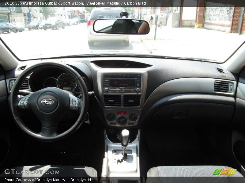 Steel Silver Metallic / Carbon Black 2010 Subaru Impreza Outback Sport Wagon