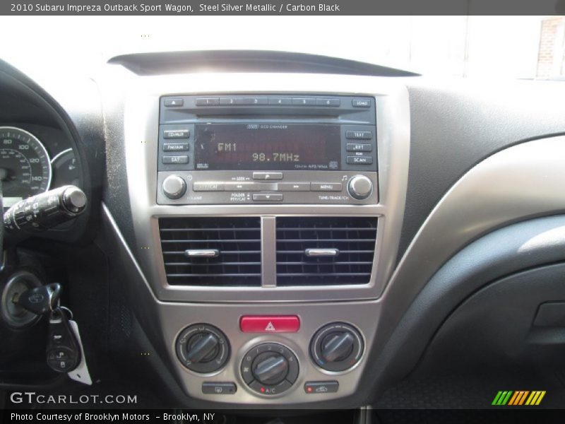 Steel Silver Metallic / Carbon Black 2010 Subaru Impreza Outback Sport Wagon
