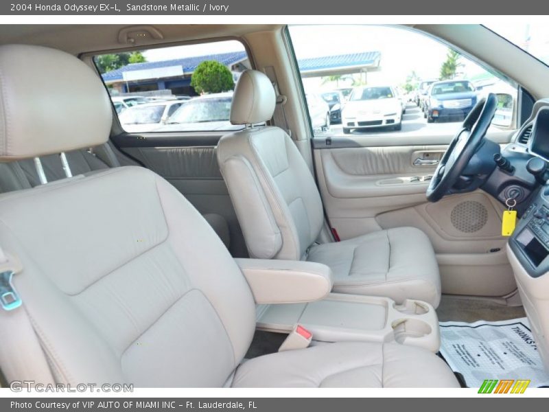 Sandstone Metallic / Ivory 2004 Honda Odyssey EX-L