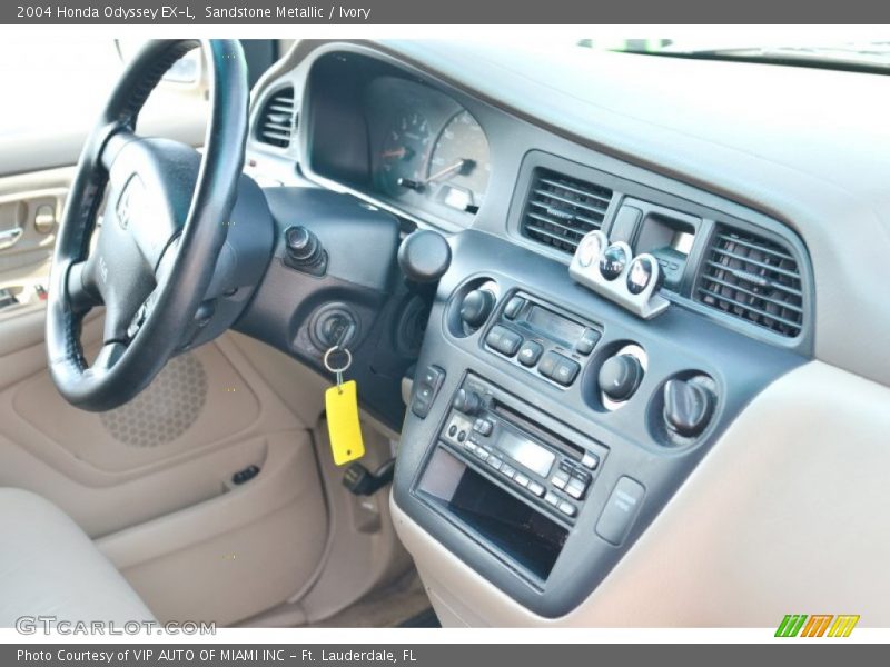 Sandstone Metallic / Ivory 2004 Honda Odyssey EX-L