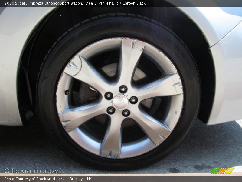 Steel Silver Metallic / Carbon Black 2010 Subaru Impreza Outback Sport Wagon