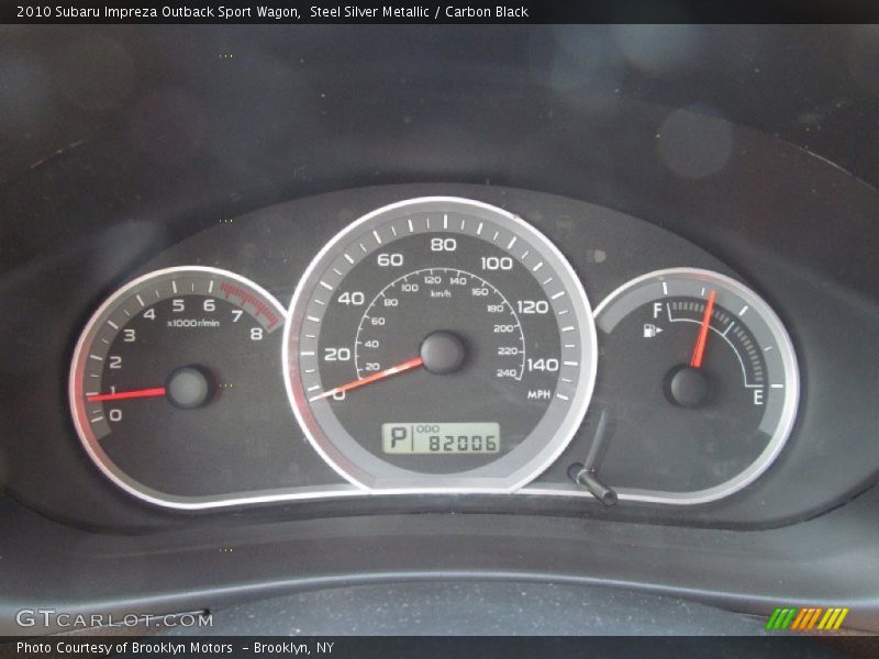 Steel Silver Metallic / Carbon Black 2010 Subaru Impreza Outback Sport Wagon