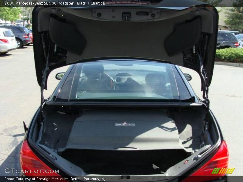 Black / Charcoal 2006 Mercedes-Benz SL 500 Roadster