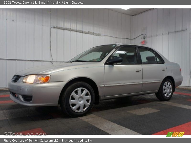 Sandrift Metallic / Light Charcoal 2002 Toyota Corolla LE
