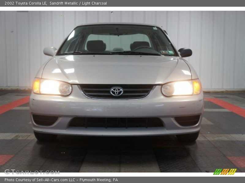 Sandrift Metallic / Light Charcoal 2002 Toyota Corolla LE