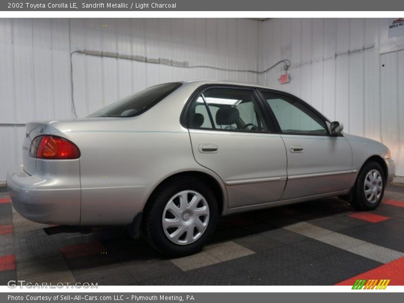 Sandrift Metallic / Light Charcoal 2002 Toyota Corolla LE