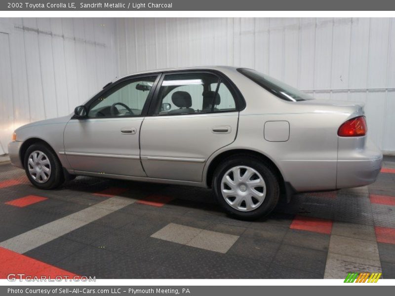 Sandrift Metallic / Light Charcoal 2002 Toyota Corolla LE