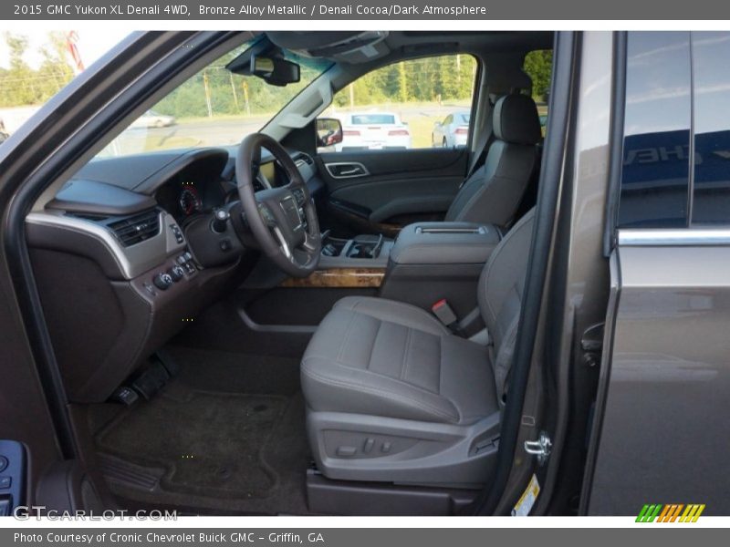 Bronze Alloy Metallic / Denali Cocoa/Dark Atmosphere 2015 GMC Yukon XL Denali 4WD