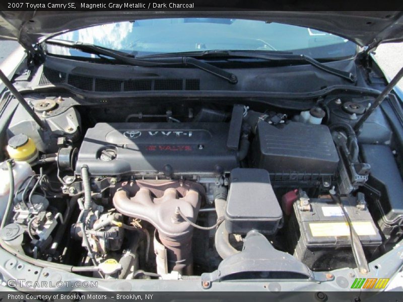 Magnetic Gray Metallic / Dark Charcoal 2007 Toyota Camry SE