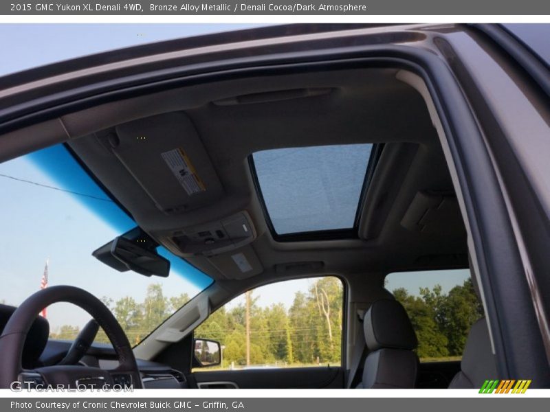 Bronze Alloy Metallic / Denali Cocoa/Dark Atmosphere 2015 GMC Yukon XL Denali 4WD