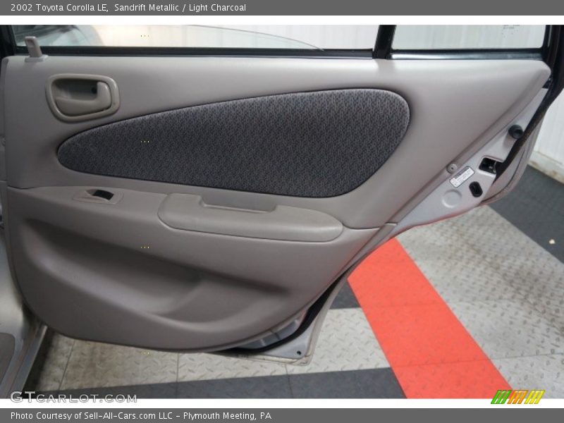 Sandrift Metallic / Light Charcoal 2002 Toyota Corolla LE