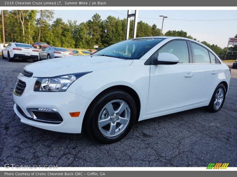 Summit White / Jet Black 2016 Chevrolet Cruze Limited LT