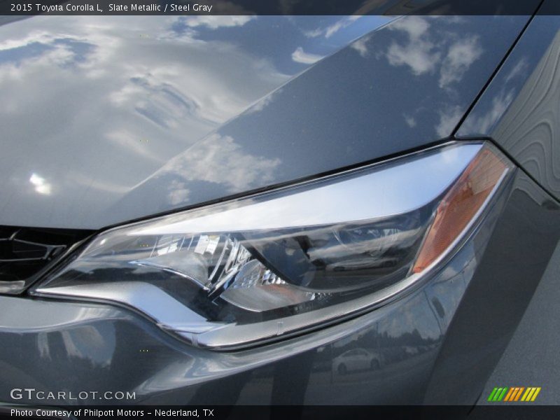 Slate Metallic / Steel Gray 2015 Toyota Corolla L