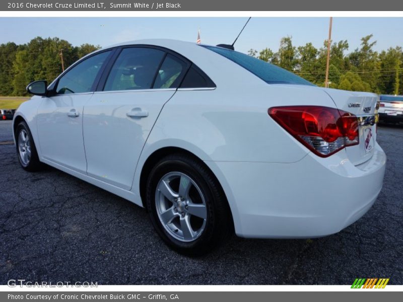 Summit White / Jet Black 2016 Chevrolet Cruze Limited LT