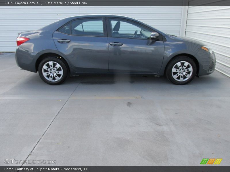 Slate Metallic / Steel Gray 2015 Toyota Corolla L