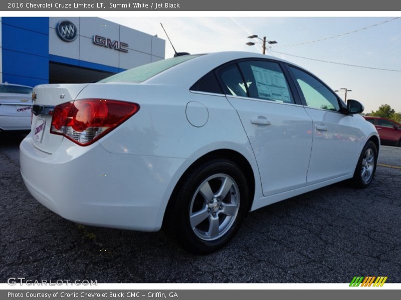 Summit White / Jet Black 2016 Chevrolet Cruze Limited LT