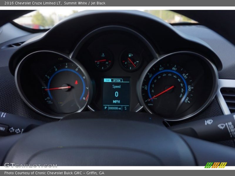 Summit White / Jet Black 2016 Chevrolet Cruze Limited LT