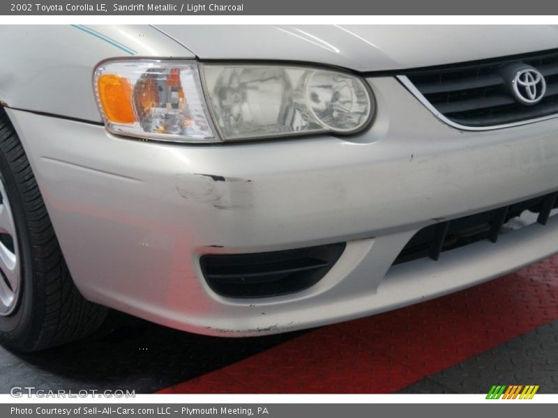 Sandrift Metallic / Light Charcoal 2002 Toyota Corolla LE