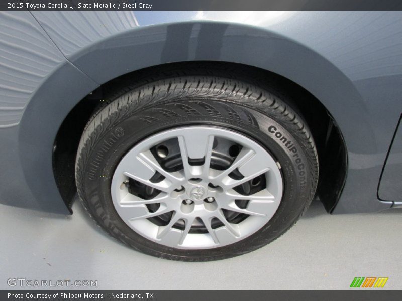 Slate Metallic / Steel Gray 2015 Toyota Corolla L