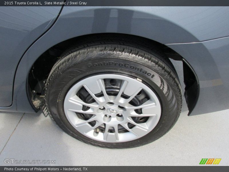 Slate Metallic / Steel Gray 2015 Toyota Corolla L