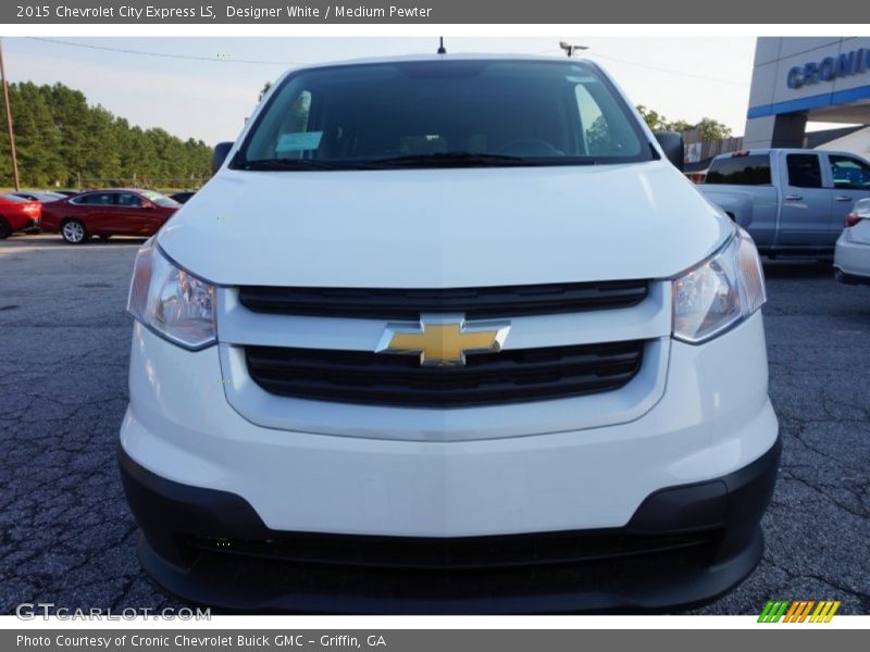 Designer White / Medium Pewter 2015 Chevrolet City Express LS
