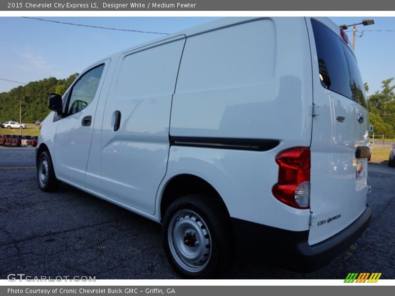 Designer White / Medium Pewter 2015 Chevrolet City Express LS
