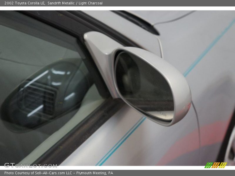 Sandrift Metallic / Light Charcoal 2002 Toyota Corolla LE