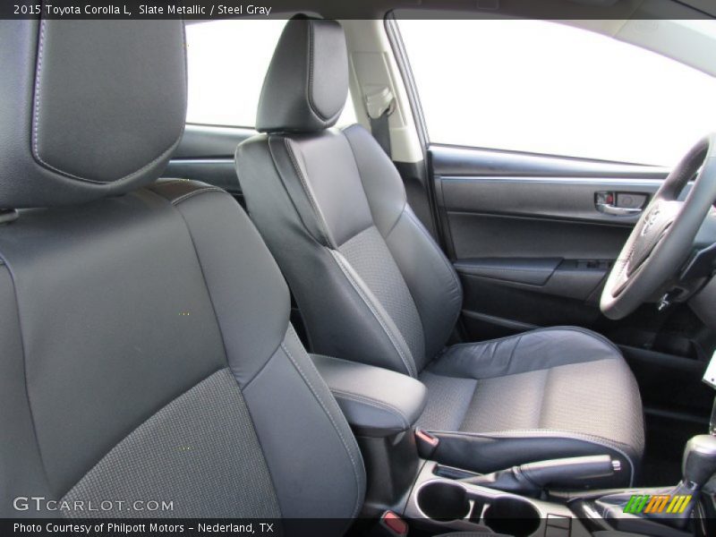Slate Metallic / Steel Gray 2015 Toyota Corolla L
