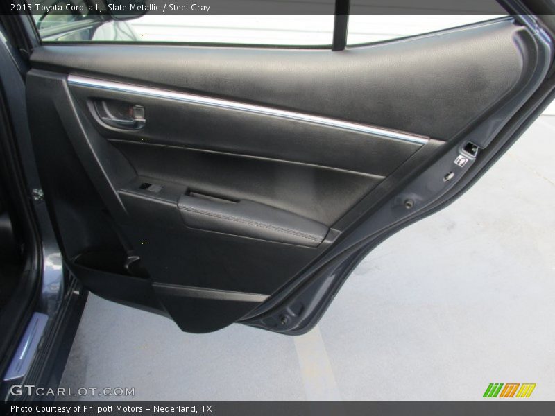 Slate Metallic / Steel Gray 2015 Toyota Corolla L