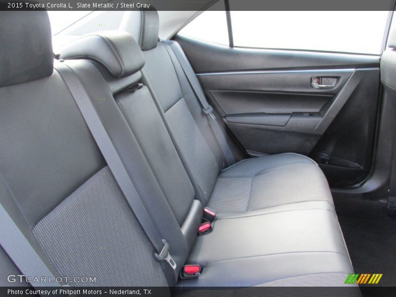 Slate Metallic / Steel Gray 2015 Toyota Corolla L