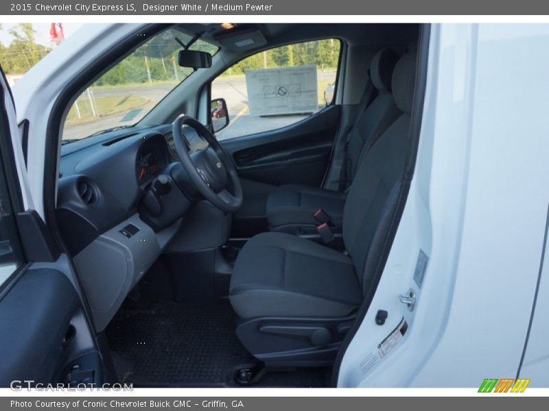 Designer White / Medium Pewter 2015 Chevrolet City Express LS