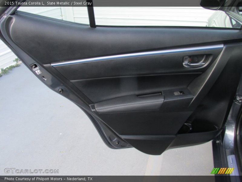 Slate Metallic / Steel Gray 2015 Toyota Corolla L