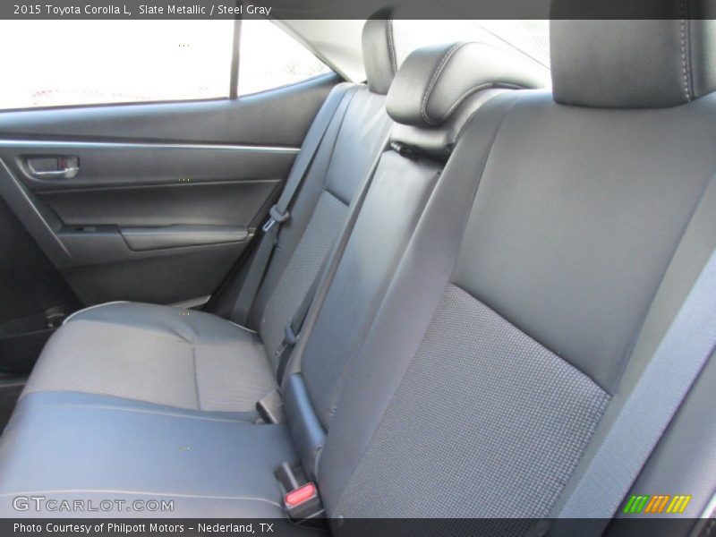 Slate Metallic / Steel Gray 2015 Toyota Corolla L