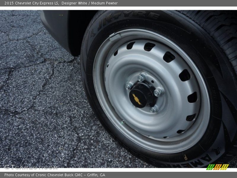 Designer White / Medium Pewter 2015 Chevrolet City Express LS