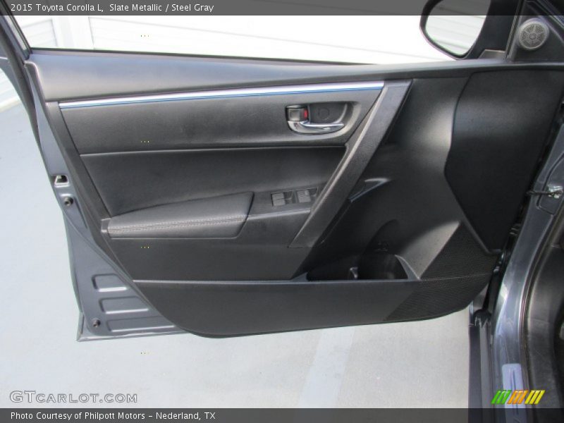 Slate Metallic / Steel Gray 2015 Toyota Corolla L