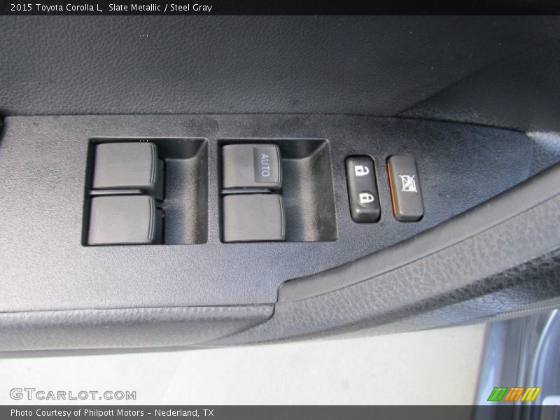 Slate Metallic / Steel Gray 2015 Toyota Corolla L