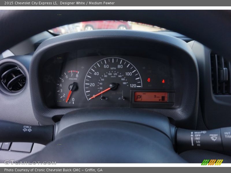 Designer White / Medium Pewter 2015 Chevrolet City Express LS