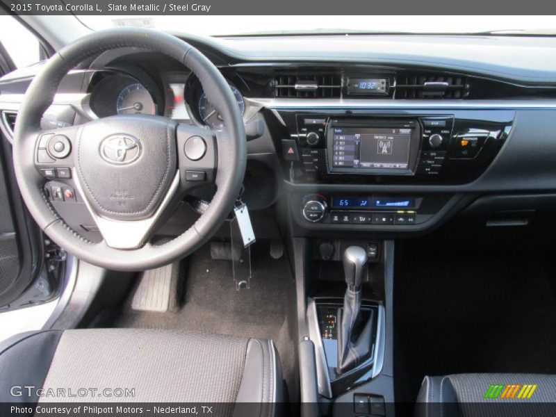 Slate Metallic / Steel Gray 2015 Toyota Corolla L