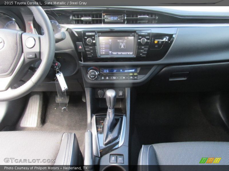 Slate Metallic / Steel Gray 2015 Toyota Corolla L