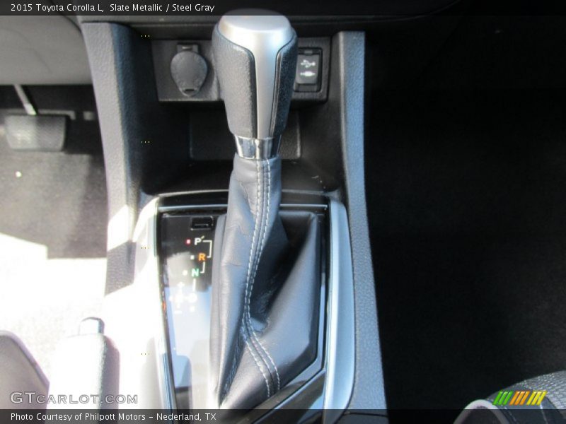 Slate Metallic / Steel Gray 2015 Toyota Corolla L