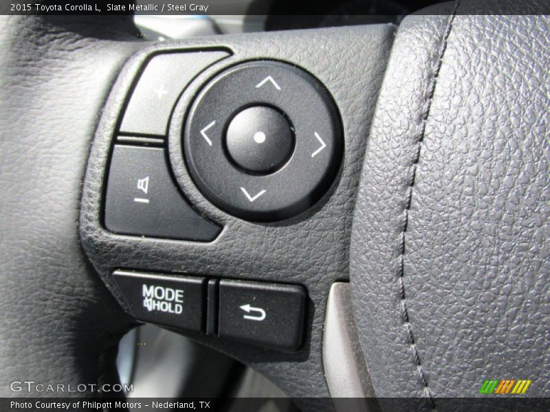 Slate Metallic / Steel Gray 2015 Toyota Corolla L
